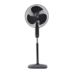orient electric stand 37 trendz 400 mm pedestal fan salet grey top view
