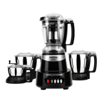 panasonic mx av 425 600w juicer mixer grinder 4 jars charcoal black 1