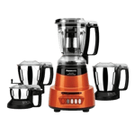 panasonic mx av 425 600w juicer mixer grinder 4 jars sunstone orange 01