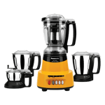 panasonic mx av 425 600w juicer mixer grinder 4 jars yellow Full View