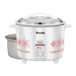 preethi rc 320 rangoli 1 8 litre electric rice cooker white 1