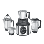 prestige 1000w endura mixer grinder 4 jars black Front View