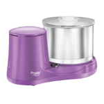 prestige verna table top wet grinder 2 litre purple front view