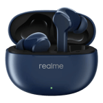 realme buds t110 true wireless blue front view