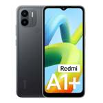 redmi a1 plus black 32gb 3gb front and back view
