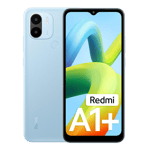 redmi a1 plus light blue 32gb 3gb front and back view