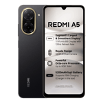 redmi a5 just black 128gb 4gb ram Front Back View