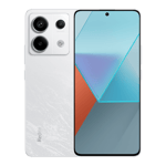 redmi note 13 pro 5g arctic white 128gb 8gb ram front back view