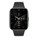 redmi watch 3 active charcoal black front side view