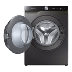 samsung 10 5kg 7kg fully automatic front load washer dryer combo wd10t704dbx tl inox black 34