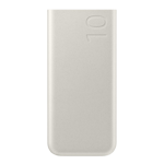 samsung 10000 mah battery pack p3400 beige front view