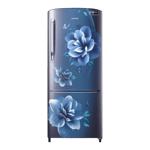 samsung 183 l direct cool single door 3 star refrigerator rr20c2723cu nl camellia blue front view