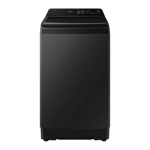 samsung 8 0kg fully automatic top load washing machine wa80f08b3btl black caviar Front side View 01