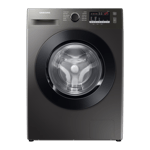 samsung 9 0kg fully automatic front load washing machine ww90t4040cx tl inox front view