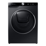 samsung 9 0kg fully automatic front load washing machine ww90tp84dsb tl black caviar black front view