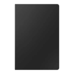 samsung book cover keyboard for galaxy tab s10 plus black front view