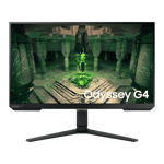 samsung odyssey g4 fhd ips gaming monitor ls27bg402ewxxl black 27 inch front view