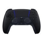 sony ps5 dualsense wireless controller black front view