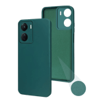 space cloth back case for vivo y16 y56 green front back view