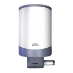 symphony sauna storage water heater 10 litre white front view