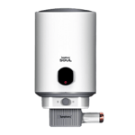 symphony soul storage water heater 10 litre white front view