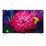 tcl 4k ultra hd android ai smart qled tv c715 55 inch front view
