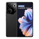 tecno camon 20 pro 5g dark wellkin 128gb 8gb ram front back view