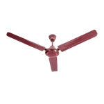 usha racer 1200 mm ceiling fan rich brown angled