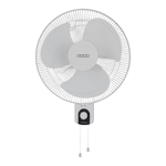 usha striker 400 mm wall fan white front view