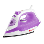 venus vibe 1600 w steam iron orchid purple front view