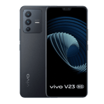 vivo v23 stardust black 128gb 8gb ram front and back view