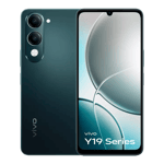 vivo y19e majestic green 64gb 4gb ram front back view