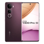 vivo y400 pro 5g nebula purple 256gb 8gb ram Front Back View