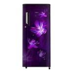 whirlpool 192 l direct cool single door 3 star refrigerator 215 impc prm purple flower rain front view