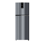 whirlpool 308 l frost free double door 2 star refrigerator ifpro inv cnv 355 azure steel front view