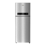whirlpool 411 l frost free double door 2 star refrigerator if inv cnv 455 alpha steel front view