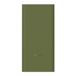 xiaomi power bank 4i 20000mah 33w sonic charge olive green front view