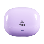 yarr wave wireless earbuds Purple Front View