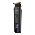 zebronics zeb ht202 beard trimmer black front view