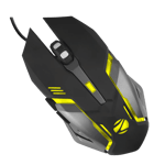 zebronics zeb transofrmer m gaming mouse black front view