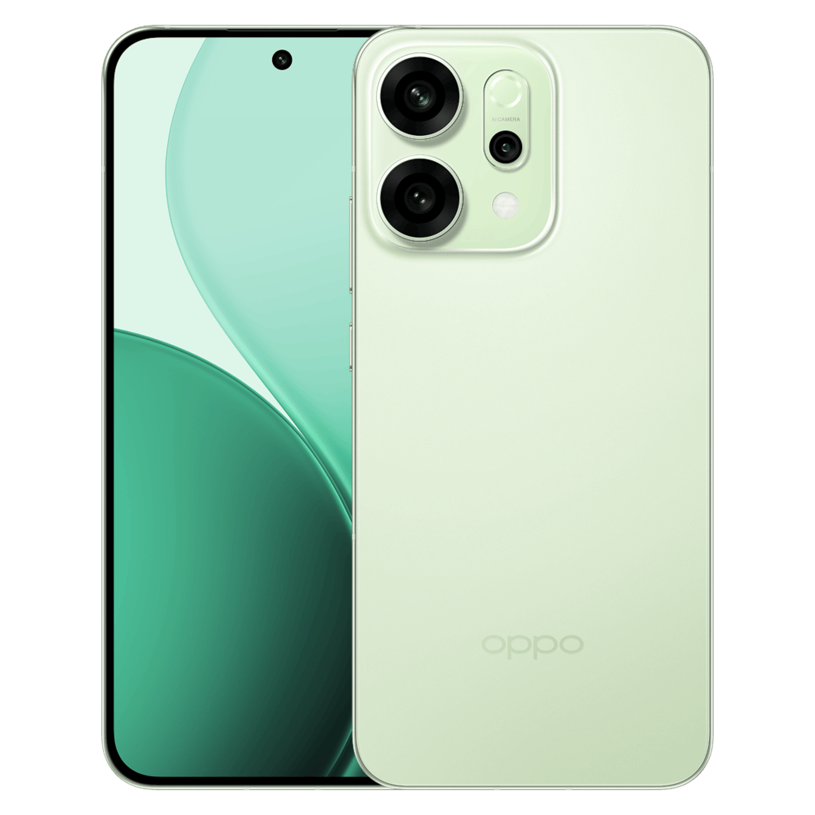 OPPO Reno14 5G Mint Green 12GB 256GB Price List | Poorvika