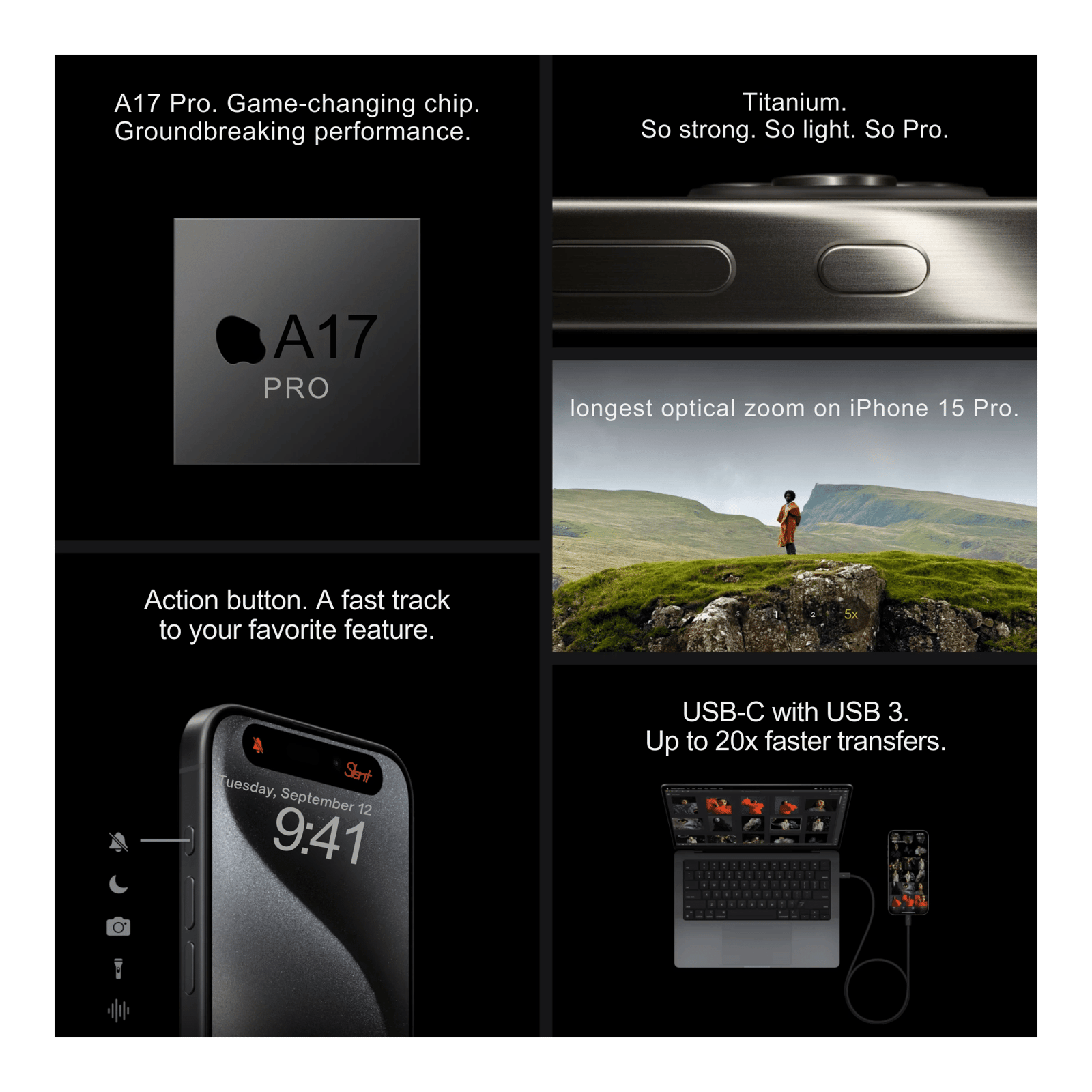 Pro price Iphone15 pro iphone 黒 iPhone 15 Pro - 256GB - Black