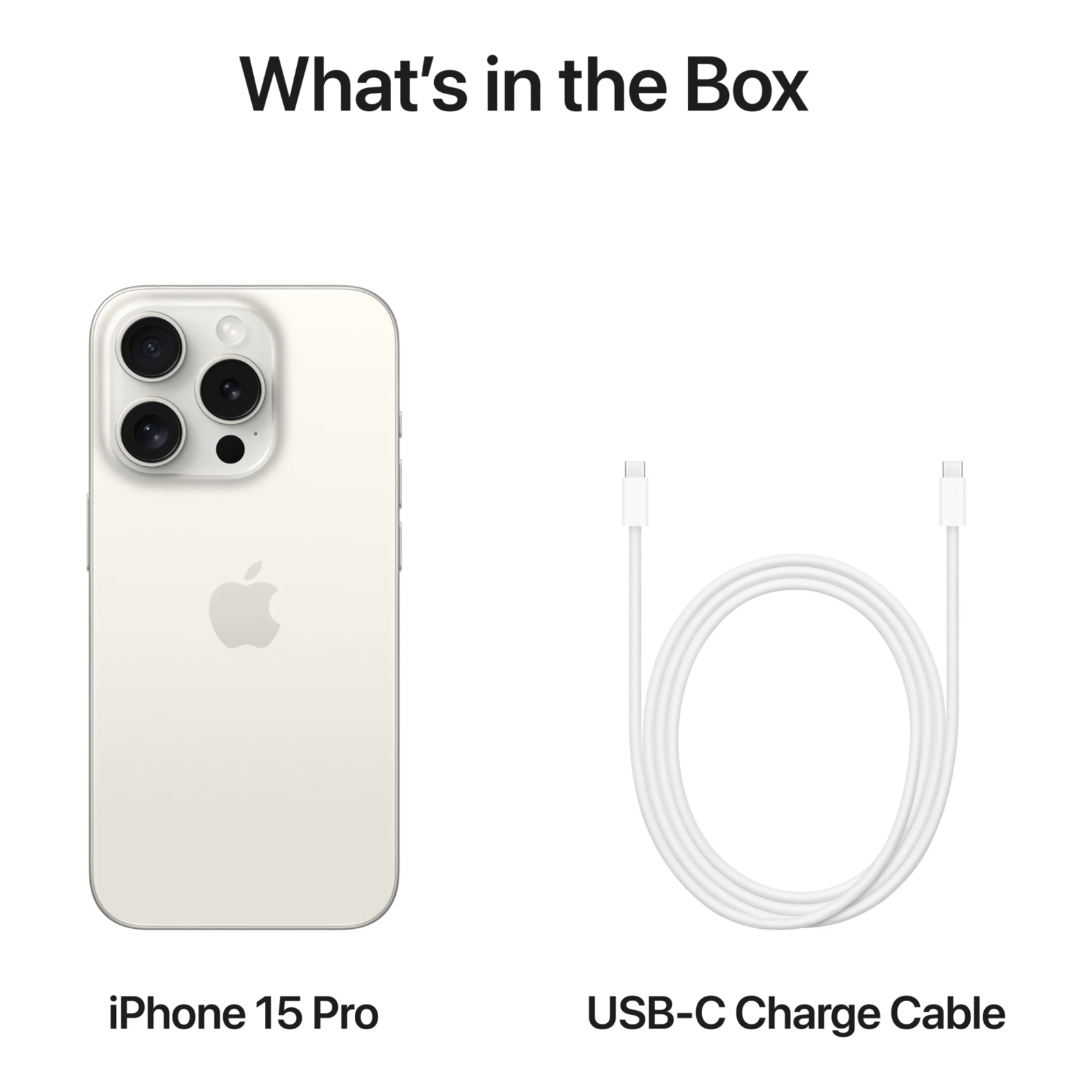 Purchase the iPhone 15 Pro White Titanium, 512GB at Poorvika