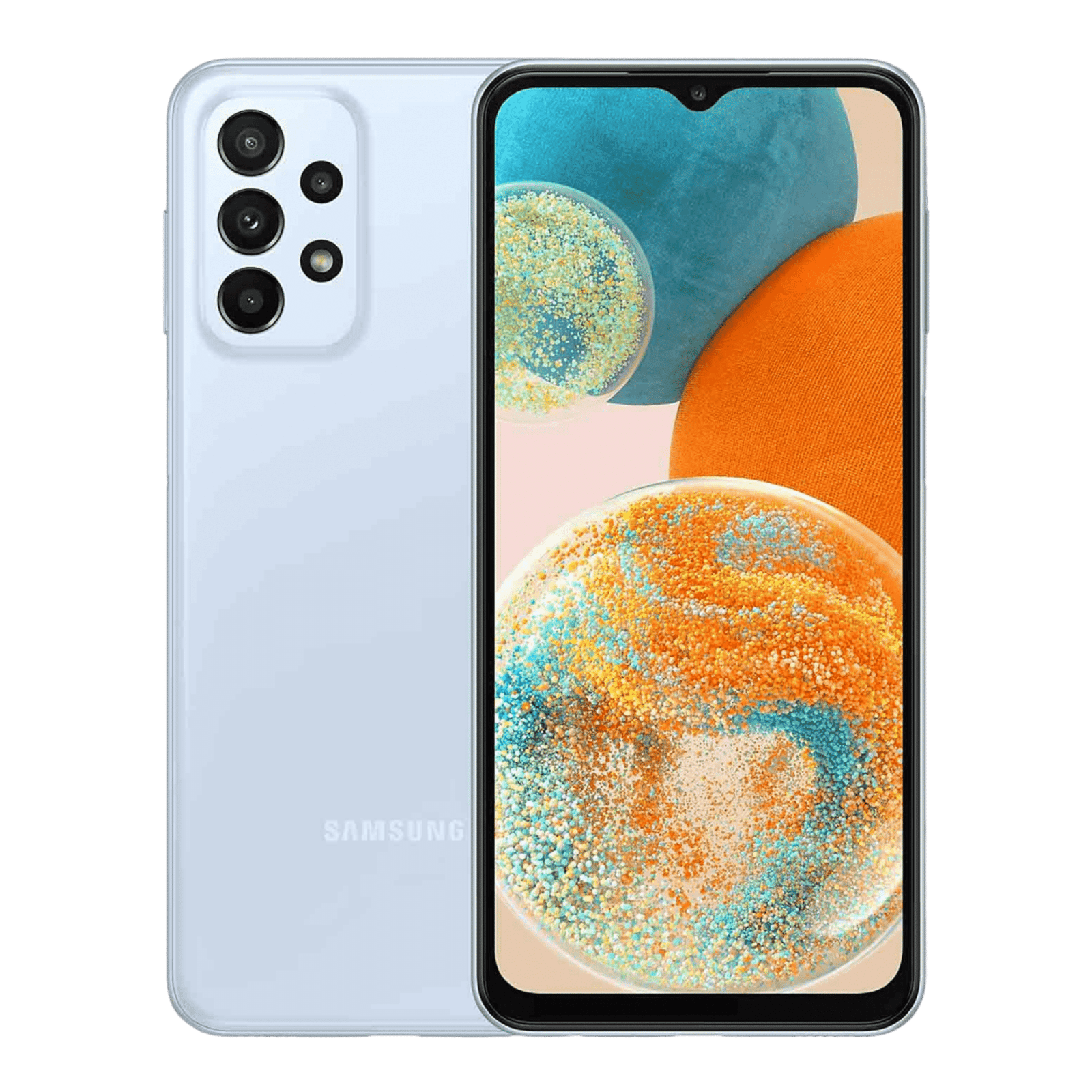 新品未開封 Samsung Galaxy A23 5G 海外版のライトブルー Get Samsung Galaxy A23 5G (Light Blue,6GB-128GB) at Online