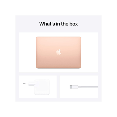 Apple MacBook Air M1 Chip, Mac OS Laptop | 8GB-256GB (Gold)