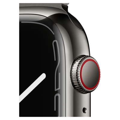 Buy the Apple Watch Series 7 GPS + Cellular (Graphite,41 mm)