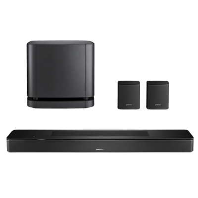 Get Bose Smart Soundbar Thunderstruck Dolby Atmos ( Black )