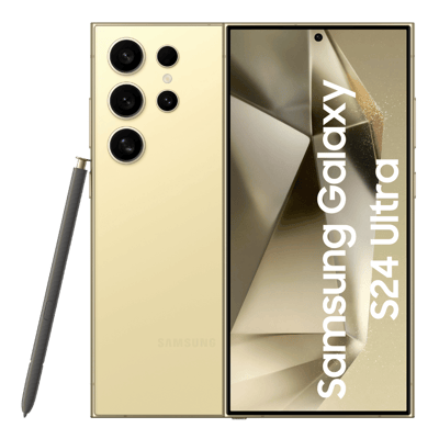 Shop Galaxy S24 Ultra 5G Titanium Yellow, (12GB+512GB) now!