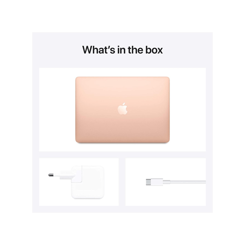 Apple MacBook Air M1 Chip, Mac OS Laptop | 8GB-256GB (Gold)
