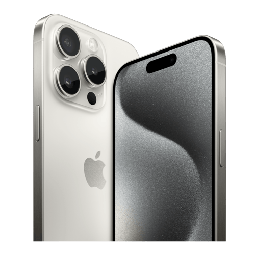 Experience Luxury - iPhone 15 Pro in White Titanium, 256GB